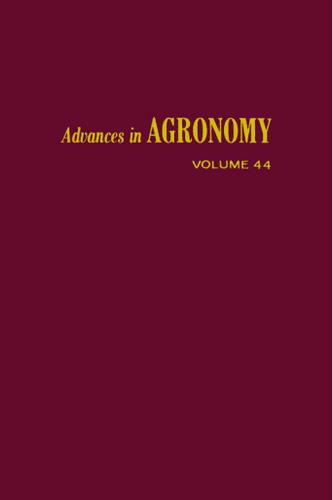 Cover image for Advances in Agronomy