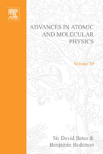 Cover image for Advances in Atomic and Molecular Physics