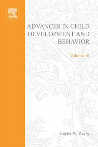 Cover image for Advances in Child Development and Behavior