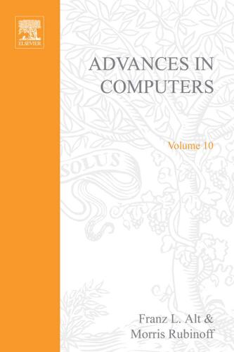 Cover image for Advances in Computers