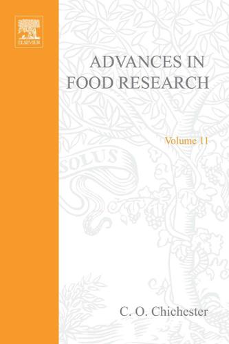 Cover image for Advances in Food Research