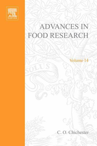 Cover image for Advances in Food Research