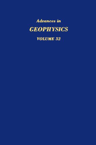 Cover image for Advances in Geophysics