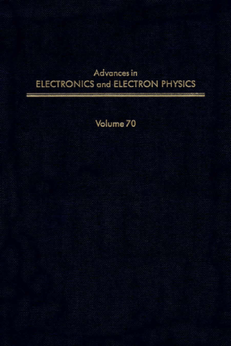 Cover image for Advances in Electronics and Electron Physics