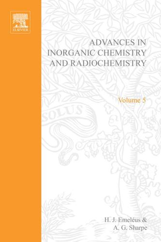Cover image for Advances in Inorganic Chemistry and Radiochemistry