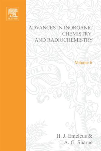 Cover image for Advances in Inorganic Chemistry and Radiochemistry