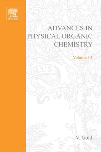 Cover image for Advances in Physical Organic Chemistry