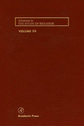 Cover image for Advances in the Study of Behavior