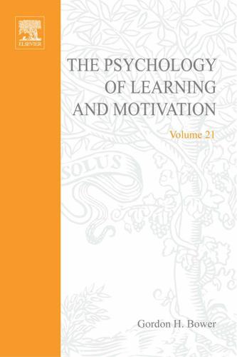 Cover image for Psychology of Learning and Motivation