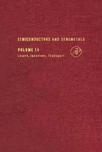 Cover image for Semiconductors and Semimetals