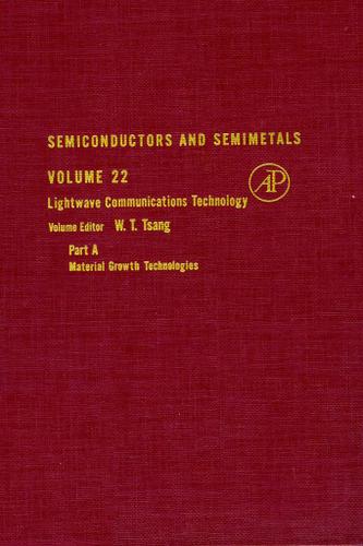 Cover image for Semiconductors and Semimetals