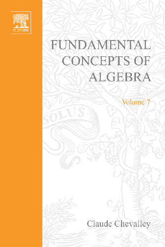 Cover image for Fundamental Concepts of Algebra