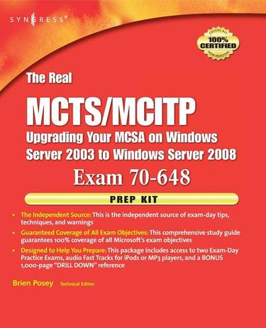 Cover image for The Real MCTS/MCITP Exam 70-648 Prep Kit