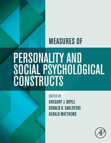 Cover image for Measures of Personality and Social Psychological Constructs