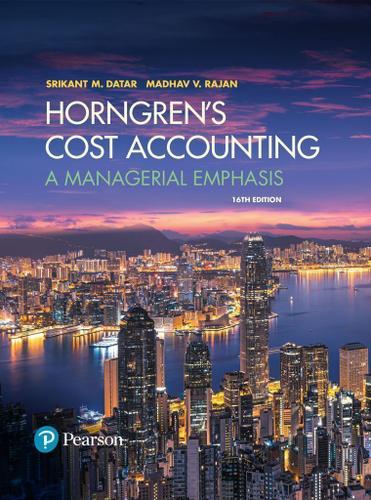 Horngren's Cost Accounting (Subscription)