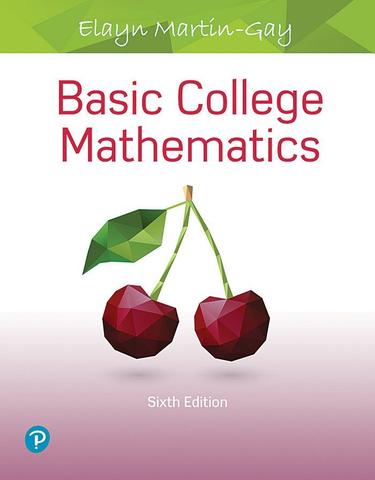 Basic College Mathematics (Subscription) 6th Edition | RedShelf