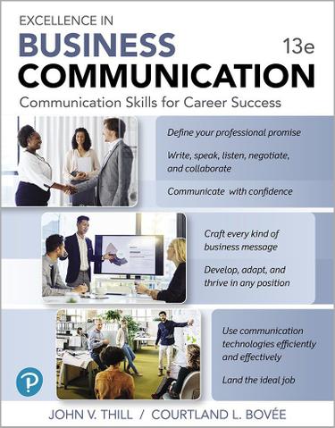excellence in business communication 13th edition pdf free download