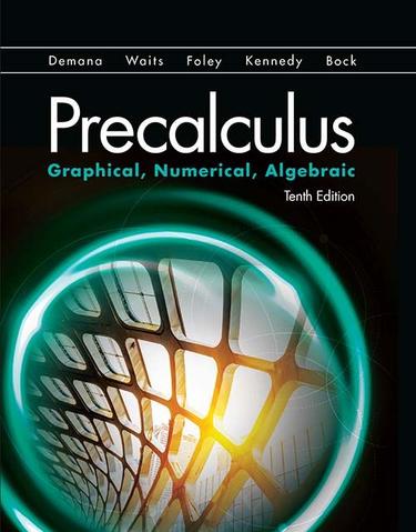Precalculus by: Franklin Demana - 9780135795910 | RedShelf