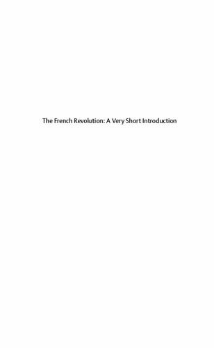 The French Revolution: A Very Short Introduction