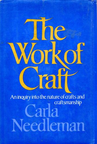 Cover image for The Work Of Craft