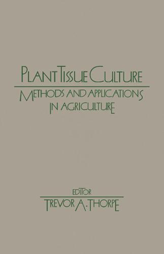 Cover image for Plant Tissue Culture