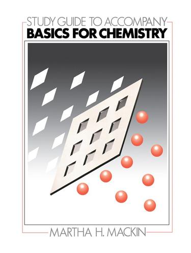 Cover image for Study Guide to Accompany Basics for Chemistry
