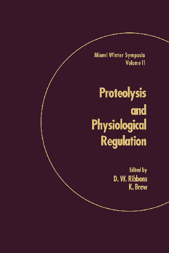 Cover image for Proteolysis and Physiological Regulation