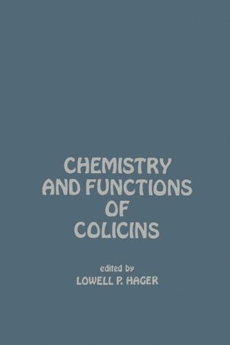 Cover image for Chemistry And Functions of Colicins