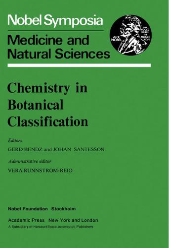 Cover image for Chemistry in Botanical Classification: Medicine and Natural Sciences