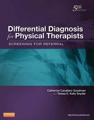 Differential Diagnosis for Physical Therapists- E-Book