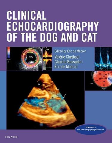 Cover image for Clinical Echocardiography of the Dog and Cat
