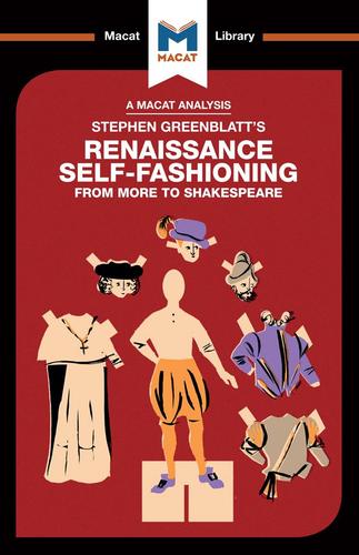 Cover image for An Analysis of Stephen Greenblatt's Renaissance Self-Fashioning