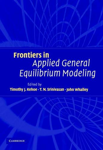 Cover image for Frontiers in Applied General Equilibrium Modeling