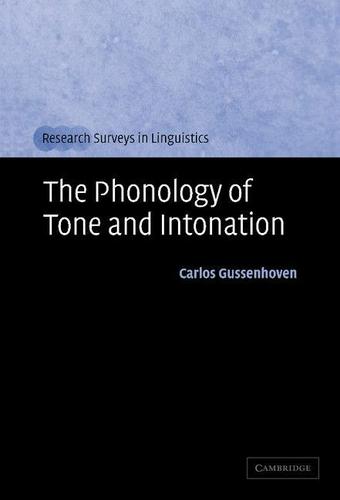 Cover image for The Phonology of Tone and Intonation