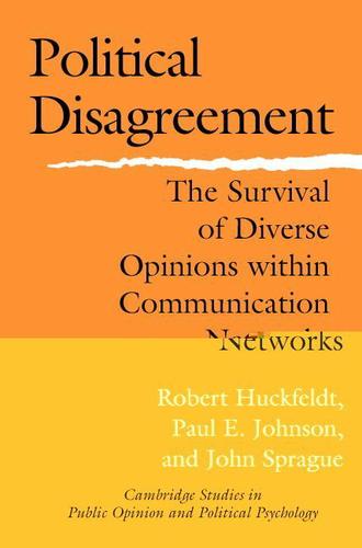 Cover image for Political Disagreement