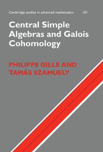 Cover image for Central Simple Algebras and Galois Cohomology