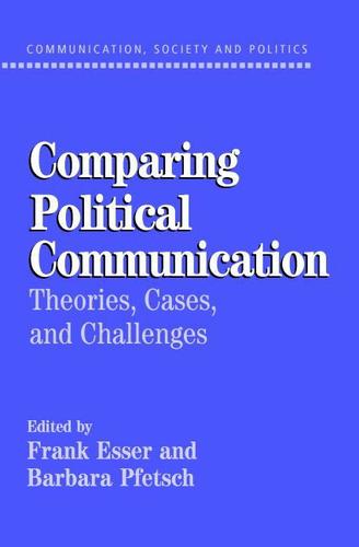 Cover image for Comparing Political Communication