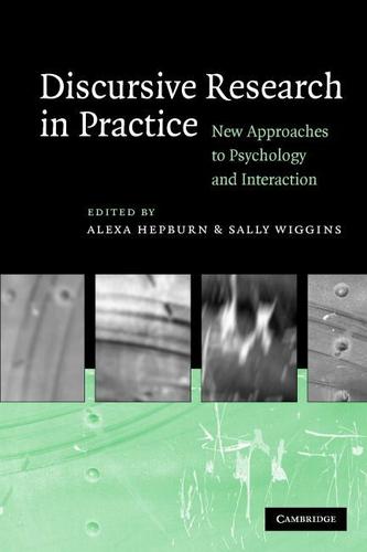 Cover image for Discursive Research in Practice