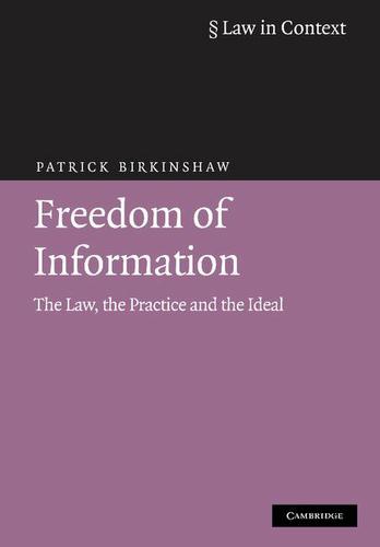 Cover image for Freedom of Information