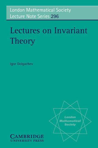 Cover image for Lectures on Invariant Theory