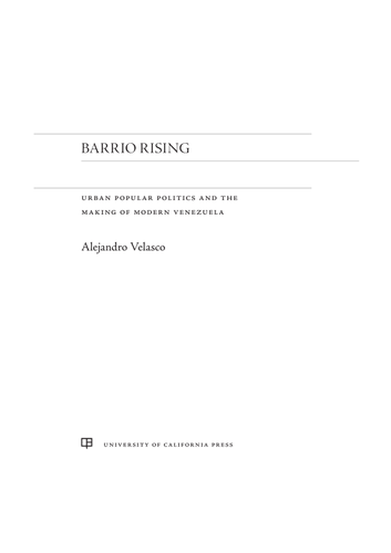 Cover image for Barrio Rising
