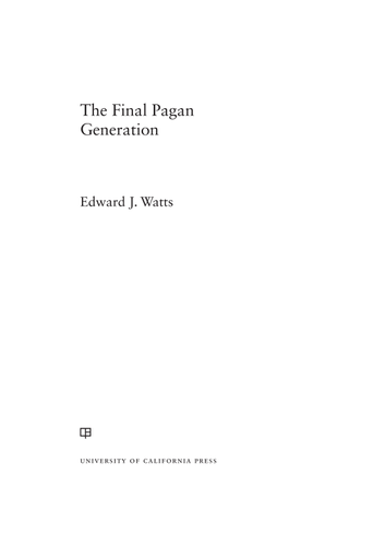 The Final Pagan Generation