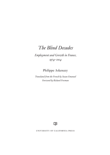 Cover image for The Blind Decades