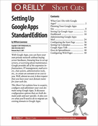 Setting Up Google Apps Standard Edition