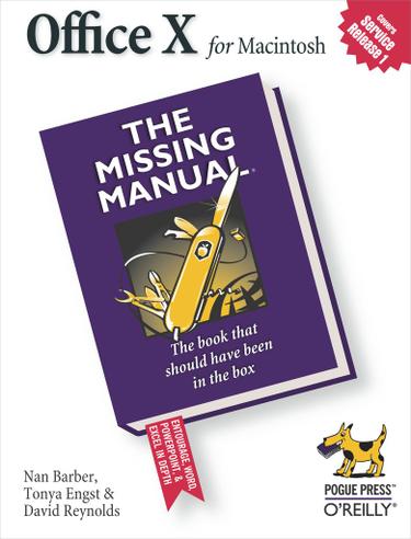 Office X for Macintosh:  The Missing Manual
