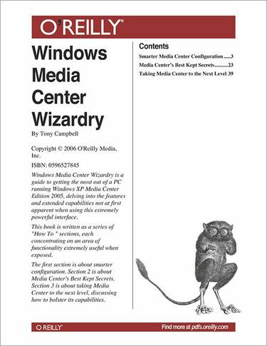 Windows Media Center Wizardry