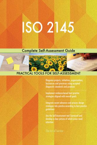 Cover image for ISO 2145 Complete Self-Assessment Guide