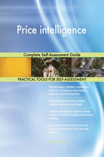 Cover image for Price intelligence Complete Self-Assessment Guide