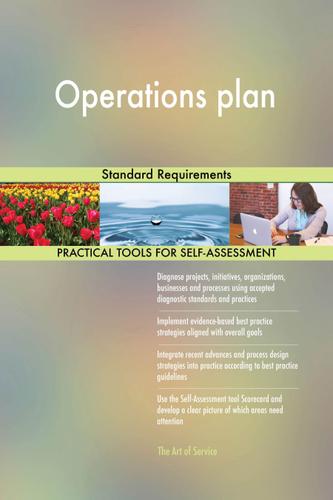 Cover image for Operations plan Standard Requirements
