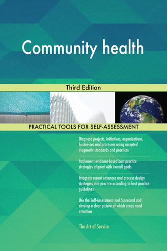Cover image for Community health Third Edition